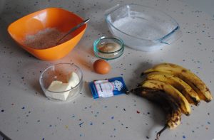 ingredienti banana bread